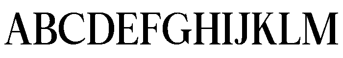 Choria Regular Font UPPERCASE