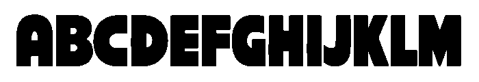 Chorven Font UPPERCASE
