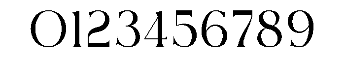 Chose Font OTHER CHARS