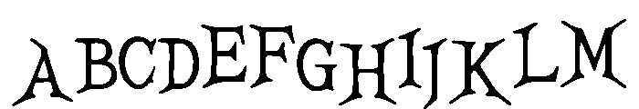Chosen_Type Font UPPERCASE