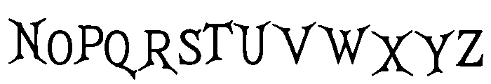Chosen_Type Font UPPERCASE