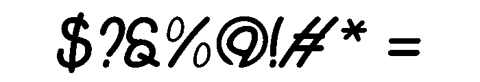 Chosrag Font OTHER CHARS