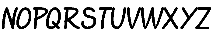Chosrag Font UPPERCASE