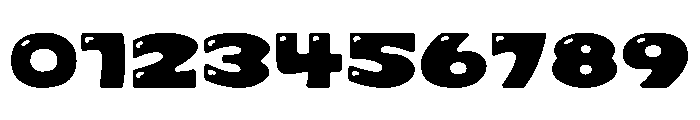 Choux Cream Soda Solid Shine Font OTHER CHARS