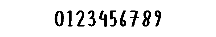 Chram Handmade Font OTHER CHARS