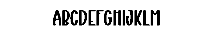 Chram Handmade Font UPPERCASE