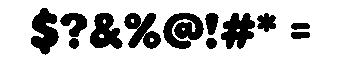 Chrimble Magic Regular Font OTHER CHARS