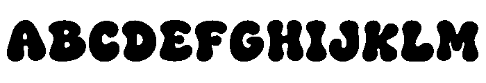Chrimble Magic Regular Font UPPERCASE