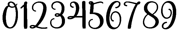 Chrisdia Regular Font OTHER CHARS