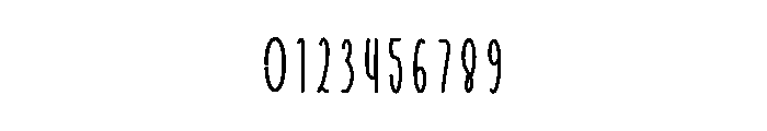 Chrismas Brush Font OTHER CHARS