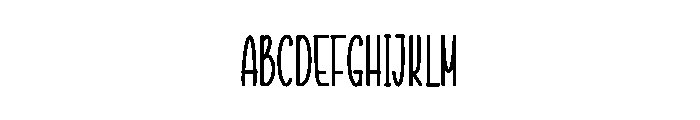 Chrismas Brush Font UPPERCASE