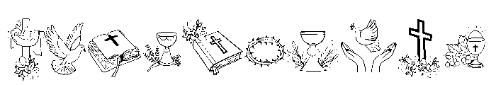 Christian Doodle Font OTHER CHARS