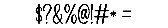 Christian Handwritten Font OTHER CHARS