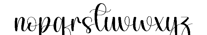 Christie Font LOWERCASE