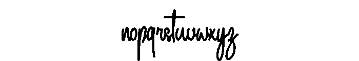 Christien Font LOWERCASE