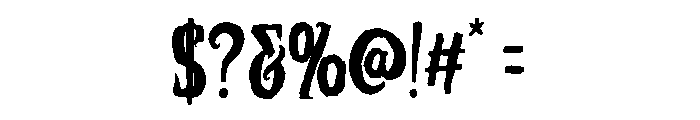 Christmare Font OTHER CHARS
