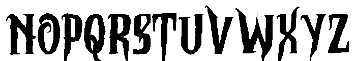 Christmare Font UPPERCASE