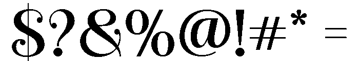 Christmas Amour Font OTHER CHARS