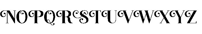 Christmas Amour Font UPPERCASE