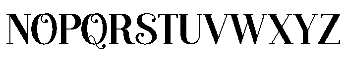 Christmas Amour Font LOWERCASE