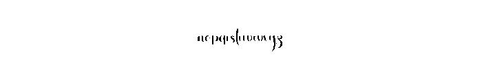 Christmas Angelyn Font LOWERCASE