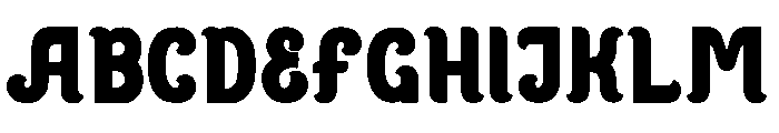 Christmas Bakery Font UPPERCASE