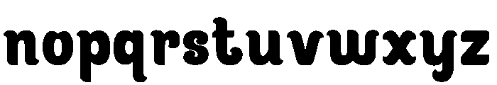 Christmas Bakery Font LOWERCASE