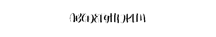 Christmas Beginty Font UPPERCASE