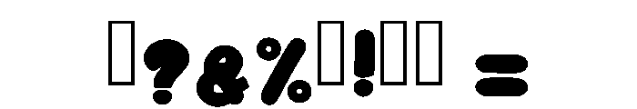 Christmas Bold Regular Font OTHER CHARS