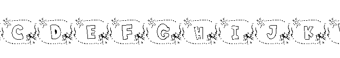 Christmas Borders FONT