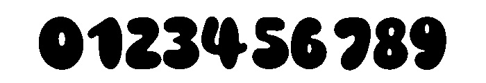 Christmas Bubbly Font OTHER CHARS