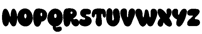 Christmas Bubbly Font UPPERCASE
