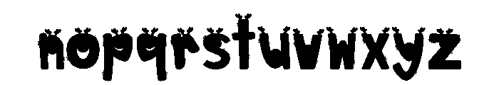 Christmas Bundle 10 Reindeer Font LOWERCASE