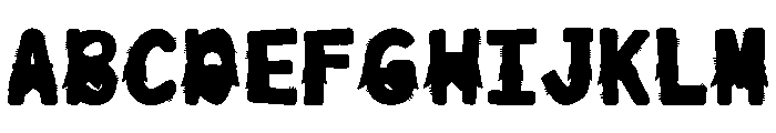 Christmas Bundle 8 Elf Font UPPERCASE