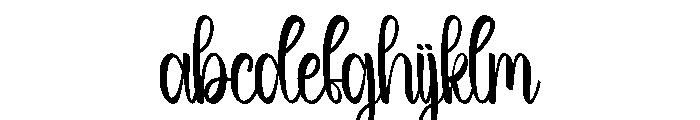 Christmas Bunny FONT
