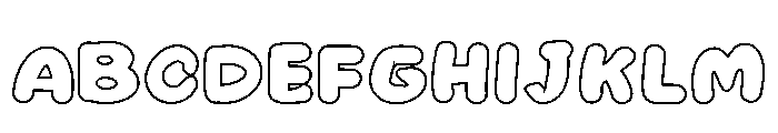 Christmas Candy Regular Font UPPERCASE