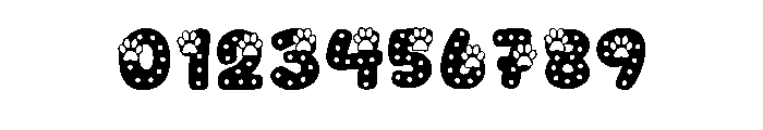 Christmas Cat Regular Font OTHER CHARS