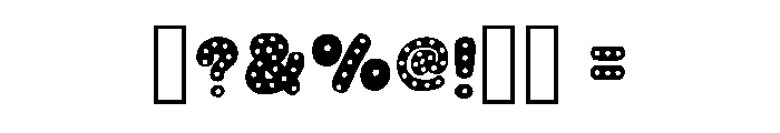 Christmas Cat Regular Font OTHER CHARS