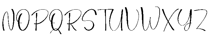 Christmas Catalina Font UPPERCASE