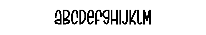 Christmas Charcoal Font UPPERCASE