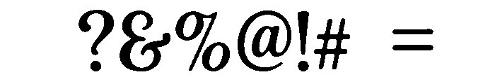 Christmas Charm Regular Font OTHER CHARS