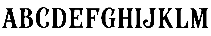 Christmas Charm Regular Font UPPERCASE