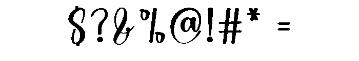 Christmas Checklist Font OTHER CHARS