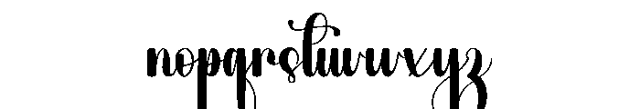 Christmas Checklist Font LOWERCASE