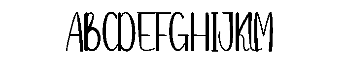 Christmas Chubby Font UPPERCASE