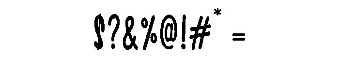 Christmas Cinnamon Font OTHER CHARS