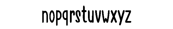 Christmas Cinnamon Font LOWERCASE