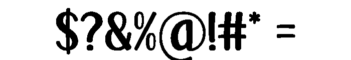 Christmas Community Font OTHER CHARS