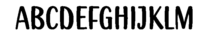 Christmas Community Font UPPERCASE
