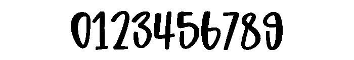 Christmas Cottage Font OTHER CHARS